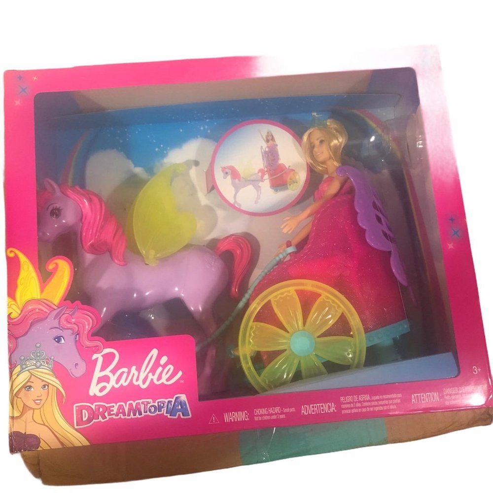 Barbie Dreamtopia Princess Horse and Chariot